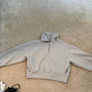 Old Navy Gray Crew Neck Sweater